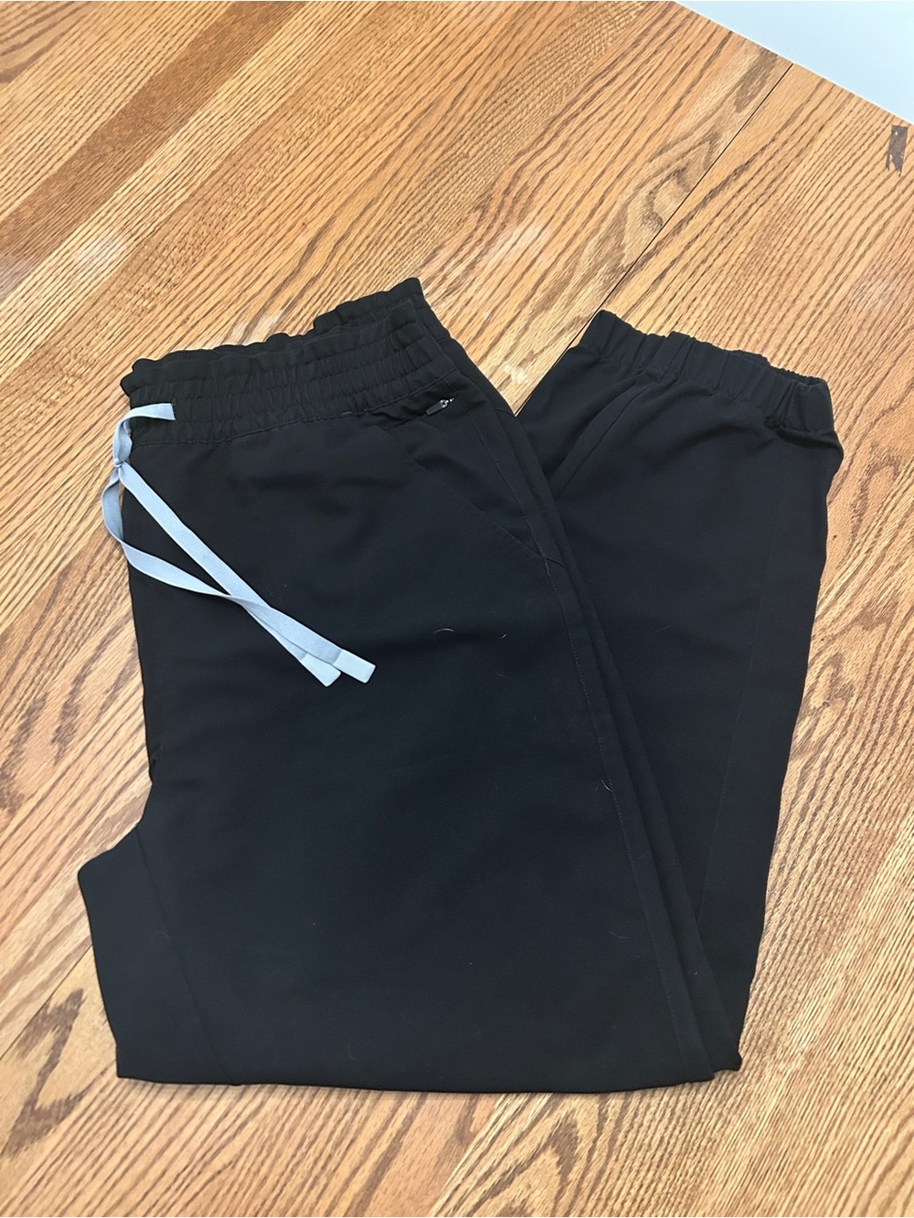 Figs high waisted Regina jogger scrub pants in black - XL